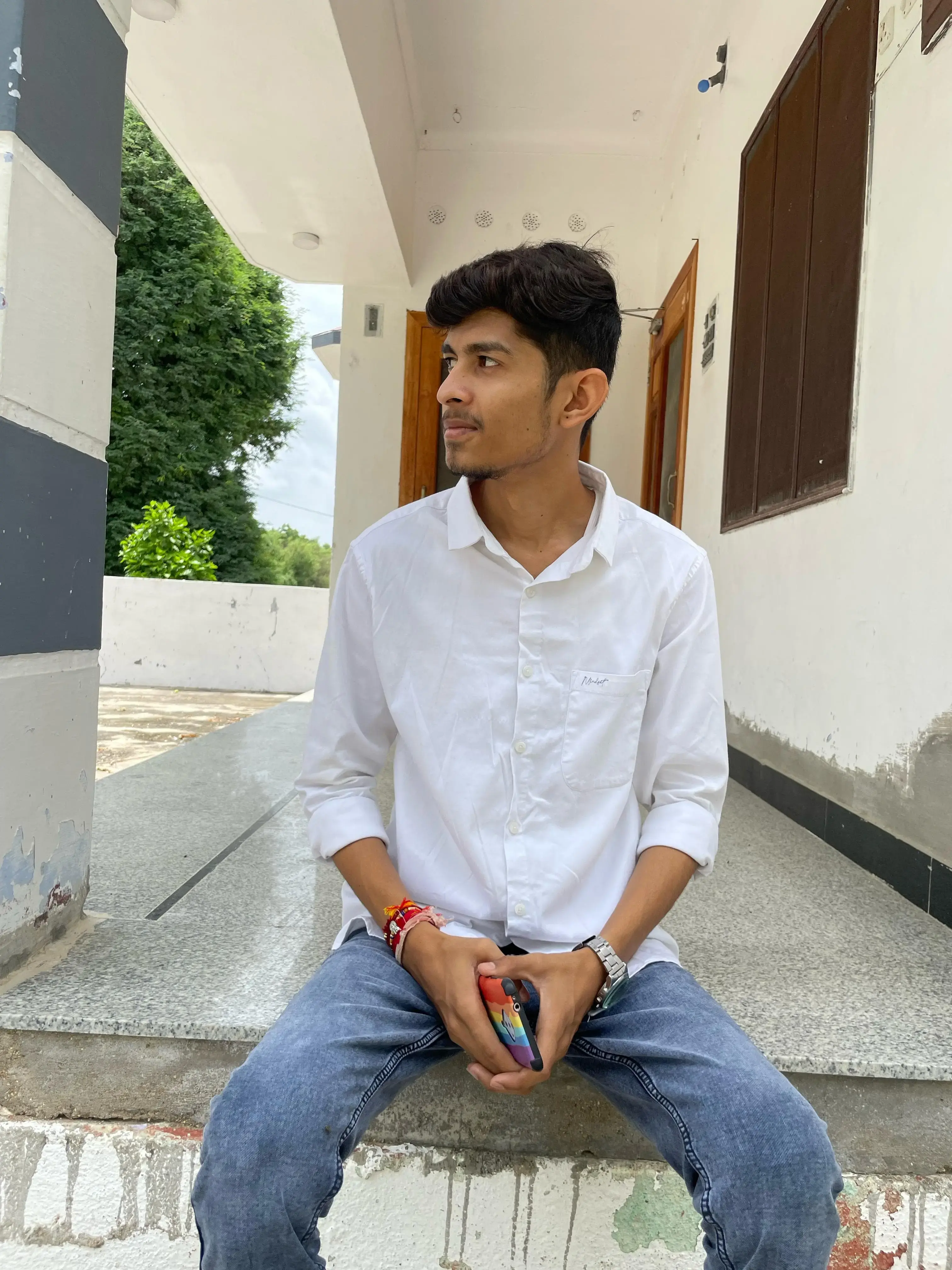 Portfolio picture of Goutam Prajapat showcasing web development skills