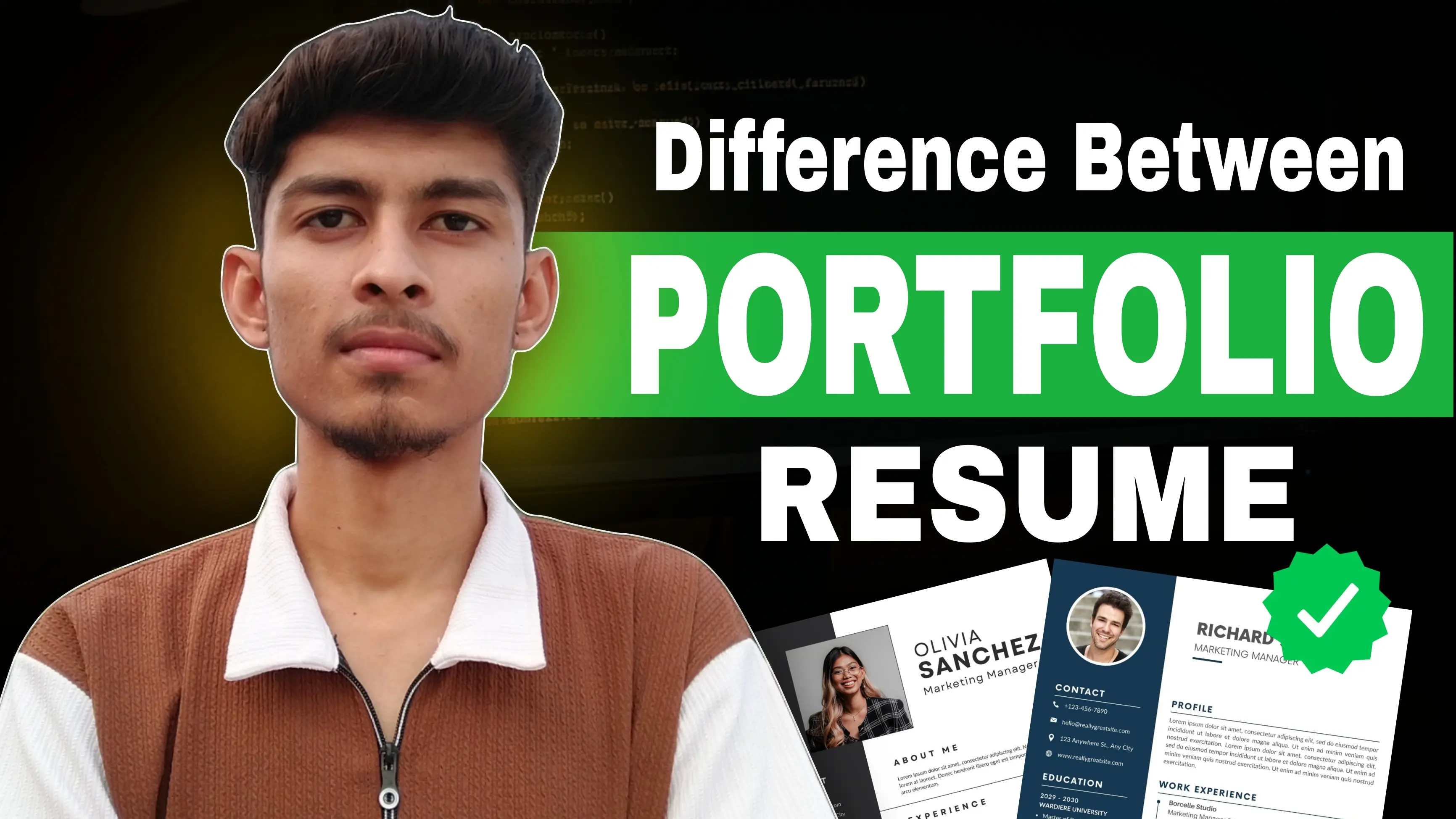 Resume vs Portfolio Difference Complete Guide